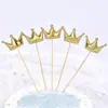 Juego de 50 Piezas de Banderines Decorativos para Pasteles de Cumpleaños con Forma de Estrella de Cinco Puntas, Inserts de Corazón y Estrella de PU con Lentejuelas Reflectantes, Suministros para Fiestas