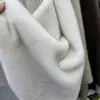 Tela de Felpa Imitación Piel de Visón Azul Plateado Teñido Bicolor de 12 mm para Ropa y Fabricación de Muñecas