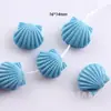 Concha Sintética de Vieira Prensada en Polvo Grande, Mediana y Pequeña Cuentas Sueltas para Joyería Accesorios Multicolor Opcional DIY Cuentas Hechas a Mano