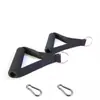Gimnasio Mango de Jalón Recubierto de Goma Electroplateado Barra Curva de Tensión con Forma Especial Equipo de Entrenamiento de Fuerza Accesorios Integrales para Equipo