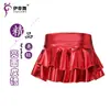 Lingerie Europeia e Americana Transfronteiriça, Minissaia de Couro Sintético em Camada Dupla, Minissaia Ultracurta, Roupa Sexy, Fantasia de Performance, Role-Playing