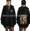 Novos Moletons Casuais Soltos Masculinos e Femininos Comércio Exterior Aliexpress Hip-Hop Com Zíper Jaqueta Moletom Amazon Tendência