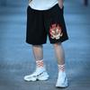 Pantalones Casuales Estilo Japonés INS Moderno Calle Hip-Hop Deportes Shorts Transpirables Estilo Universitario Pantalones de Playa Pantalones Grandes