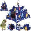 Tienda para pájaros loros NC mascota se puede colgar lona algodón Nido nido cálido tela nido nido para dormir suelo colgar nido para pájaros