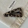 Presilha de Cabelo Estilo Coreano Estampa de Leopardo High-End Exquisita BB Clip Clipe Lateral Prende Fios Soltos Presilha de Cabelo Grampo de Cabelo Adorno de Cabelo Acessórios de Cabelo para Mulheres