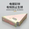 Código de ángulo fijo de tres lados engrosado Código de suspensión de ángulo recto de 90 grados Gabinete Cama Soporte de ángulo Soporte de estante Accesorios de hardware de artefacto fijo