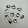 Grasa para uñas cuadrada de diamante de alta calidad broca de uñas mismo estilo Swarovski Ámbar Corazón Torcido caramelo de roca Mariposa Diamante para Uñas