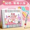 Marcador Acrílico Caneta Aquarela Infantil Recarga Especial para Alunos Escolares Pintura Artística Cor Empilhável Jardim de Infância