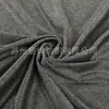 Suministro a Largo Plazo de Tela de Suede de Punto de Trama en Gris Cáñamo, Puntos Negros y Blancos para Zapatos de Moda y Materiales de Ropa, Engrosada para Otoño e Invierno