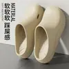 Medias Pantuflas Baotou para Hombre, Pantuflas de Verano Antideslizantes de Suela Gruesa, Sandalias de Playa Resistentes al Desgaste de Eva para Pareja