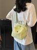 Bolso Pequeño de Lona Casual Estilo Coreano para Mujer 2026 Nuevo Ligero Versátil Almacenamiento Bolsa para Funda de Teléfono Bolso Cruzado para Estudiante