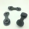 Relógio de parede de hardware cabeça de corda de plástico fivela elástica decorativa para calças cadarço fivela de ajuste para corda de chapéu