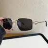 Óculos de Sol Quadrados Estilo Celebridade Europeia e Americana para Homens, Óculos de Sol Polarizados Estilo Metal Old Money para Mulheres, Design de Alta Qualidade e Único