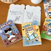 Caderno fofo capa mole em formato de gato, bloco de notas de bolso mini portátil, caderninho fofo