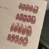 Ying YuAurora Roja Punta de Dedo Galvanizada Captadora de Luz Ojo de Gato Uñas Portables Pura Hechura Belleza Puro Deseo Uñas Postizas