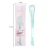 Set de Herramientas para Teñir el Cabello Estilo Chino Bolsa de Regalo Rosa Cepillo de Doble Cara para Teñir el Cabello Mezclador de Crema de Tinte Recipiente para Aceite de Horneado Cepillo Peine para Teñir el Cabello
