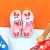 Pantuflas de casa para bebé para niños, universales para interior y exterior, de PVC, sin olor, sin ruido, cómodas, con cabeza de animal, venta al por mayor, pantuflas de bolsa