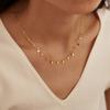 Collares Europeos y Americanos Libres de Acero de Titanio, Modernos, Simples, Nicho, de Alta Gama, Accesorios con Forma de Gota, Joyería de Acero Inoxidable, Versátil