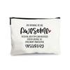 AliExpress eBay transfronterizo personalizar estuche de poliéster algodón personalidad LOGOTIPO sublimación bolsa de cosméticos para mujer