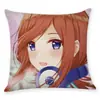Funda de Almohada Estampada de Anime Las Quintillizas Esenciales, Cojín para Almohada de Coche, Producción Mayorista de Almohadas de Anime