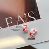 Dulce Genial Dibujo Animado Tridimensional sanrio sanrio Kulomi melody melody Resina Uñas Joyería Accesorios