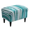 Funda Elástica para Taburete Cuadrado Funda para Taburete Largo Funda para Silla de Restaurante Funda para Silla de Comedor de Hotel Transfronteriza Funda Elástica para Silla de Oficina