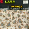 Tela de Lana Tejida Jacquard Multicolor de Lana de Cordero para Otoño e Invierno Abrigos y Ropa Hechos a Mano, Tela Polar Elástica para Mantas
