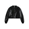 Ropa para Hombre North Boundary Marca Americana de Moda Otoño 2025 Nueva Chaqueta Corta de Piel Sintética Retro Chaqueta de Trabajo con Cuello Alto para Hombre