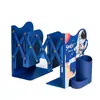 Soporte de libro ajustable, soporte de libro plegable para estudiantes, estantería de hierro, soporte de libro de tamaño de escritorio, personalizable para ventas transfronterizas, perfecto para la temporada de regreso a clases