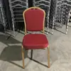 Silla de banquete de aleación de aluminio de alta gama para hotel, silla de comedor, silla de comedor, silla de boda, venta al por mayor de fábrica