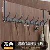 Gancho detrás de la puerta, no necesita perforar agujeros, perchero en la puerta para guardar ropa, perchero de entrada, gancho para ropa montado en la pared para puerta de entrada