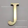 Pegatinas de Letras Acrílicas Tridimensionales 26 Letras Inglesas Pegatinas de Pared Decoración del Hogar Pegatinas de Pared Creativas