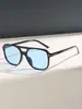 Gafas de Sol Versátiles Retro Personalizadas Clásicas con Doble Puente en Forma de T, con un Aspecto de Alta Gama, Gafas de Sol Cuadradas Casuales para Hombre, Gafas de Moda