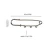 Pin de hebilla anti-exposición Shein broche de pin grande pin de seguridad pin para cintura de pantalones falda artefacto adelgazante de cintura para mujer