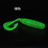 Larva de cauda rotativa Luya isca Isca macia Dezhou grupo de pesca larva de cauda encaracolado saltando fundo Mandarim Mandarim peixe coquetel robalo 10/saco a granel