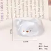 Nuevos Accesorios de Resina Dibujos Animados Lindos Cabezas de Animales Transparentes DIY Pegamento de Crema Pegatinas para Fundas de Teléfono Materiales para Refrigerador