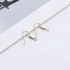 Accesorios para Pendientes de Gancho Metálico Electroplateado con Perlas Redondas, Ganchos de Oreja Grandes, Materiales para Pendientes Hechos a Mano DIY