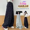 Pantalones Casuales de Moda para Niñas Colección Primavera/Otoño 2026, Pantalones Deportivos para Exteriores de Pierna Recta Ajustados con Cordón para Niños Mayores