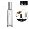 Botellas dispensadoras de perfume, Botellas rociadoras personalizadas, Botellas de perfume de vidrio vacías, Botellas de presión portátiles para viaje, Stock listo de fábrica al por mayor