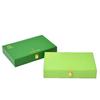Caja de Empaque Diaria de Salud para Moxibustión con Tapa abatible Personalizada Caja de Piel de PU de Alta Gama Caja Vacía Caja de Regalo para Columna de Moxibustión Acupuntura