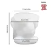 Molde de vela de aromaterapia DIY de elefante hecho a mano, cubierta de yeso tridimensional, cubierta de ojos, cubierta de orejas, cubierta de boca, elefante, desmoldeo fácil, molde de silicona