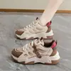Zapatos para Mujer 2026 Verano Nuevos Zapatos de Papá Estilo Popular de Celebridad de Internet Malla Estilo Coreano Versátiles Suela Gruesa Estudiante Casual Zapatos Deportivos