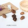 Flor Eterna Pendente para Carro Guirlanda Fazendo Materiais Combinando Todos os Tipos de Frutas Secas Pinhões Branqueados Decorações de Natal Adereços para Fotos Pêndulo
