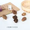 Flor Eterna Guirlanda Pendurada para Carro Materiais para Fazer Vários Frutos Secos Pinhas Branqueadas Decorações de Natal Adereços para Fotos Enfeites