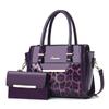 [Bolsa de Mujer Shichen] Bolso de Moda para Mujer de Cuero PU Nueva Moda 2025 Bolso de Mano con Estampado de Leopardo Bolso Cruzado de Cuero Brillante
