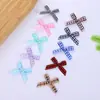 Al por mayor En stock Accesorios de moños de cinta a cuadros pequeños de 2 pulgadas para lencería, empaque de ropa interior, decoraciones de cajas de regalo y moños
