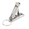 Cortador de unhas criativo em casa com arquivo de chaveiro Cortador de unhas único Cortador de unhas Ferramenta de unhas Cortador de unhas de boca grande dobrável
