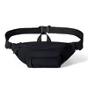 Bolsa de cintura esportiva multifuncional e versátil para homens e mulheres, bolsa de ombro transversal moderna e estilosa, bolsa de peito masculina portátil de grande capacidade