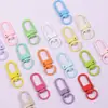 Llavero Colgante de Gato KT de Dibujos Animados Color Dopamina Adorno para Bolso Estuche de Auriculares Colgante Decorativo DIY Pequeños Regalos Venta al por Mayor