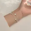 Pulseira Dupla Camada Estrela Pulseira de Design de Nicho Ins Pulseira Simples para Estudante Feminina Pulseira Feminina Estilo Frio